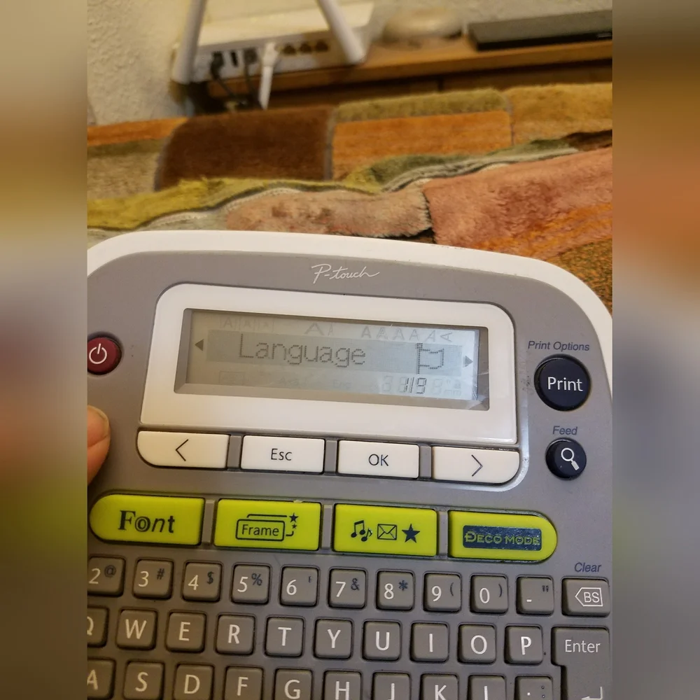 Brother Ptouch Printer Pt D200